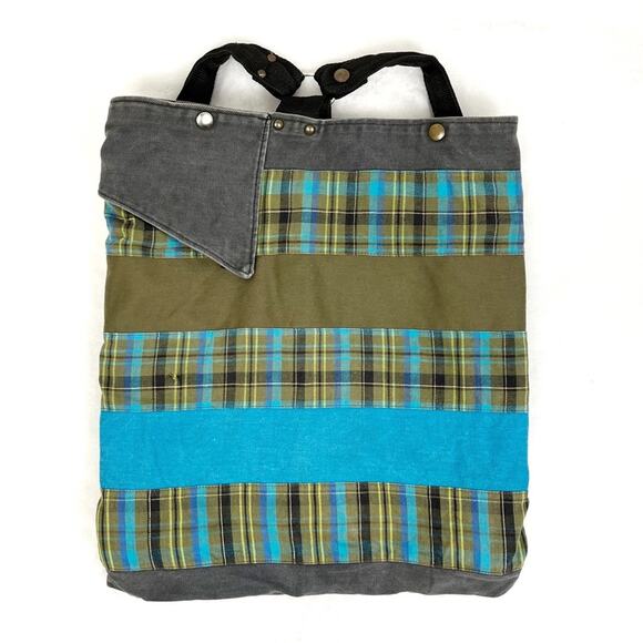 Carson Rogers Canvas Tote Bag Backpack - Picture 10 of 12